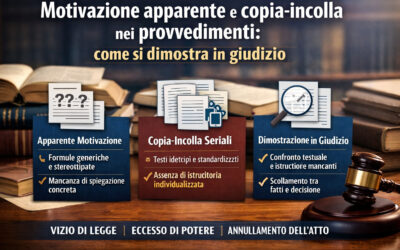 Motivazione apparente e copia-incolla nei provvedimenti
