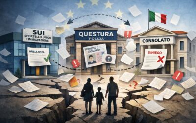 La frammentazione delle competenze SUI–Questura–Consolato