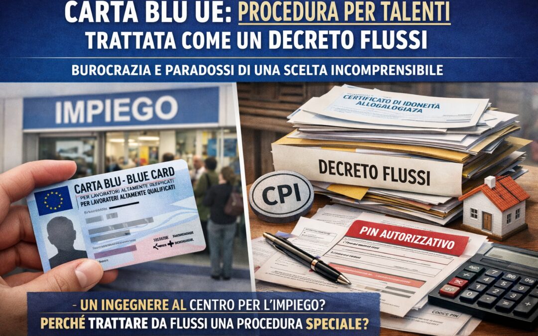 Carta Blu UE trasformata in decreto flussi