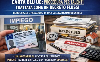 Carta Blu UE trasformata in decreto flussi